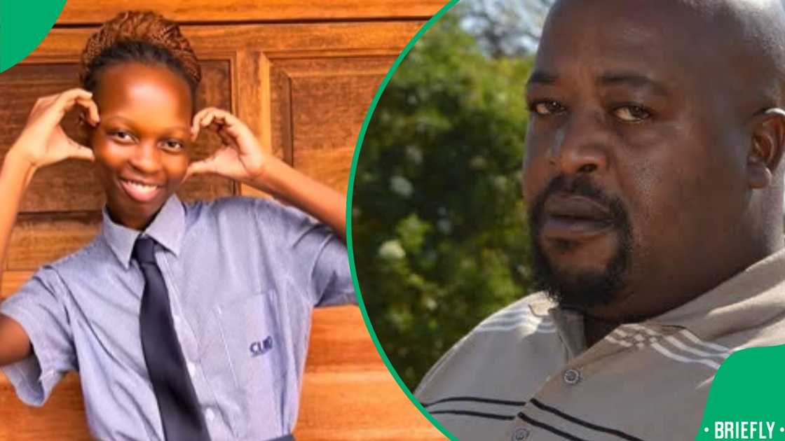 The image on the right captured Skeem Saam actor known as Charles Kunutu