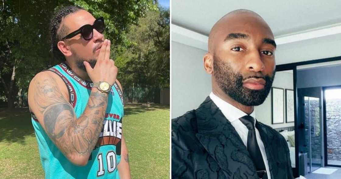 AKA, Riky Rick, 2018 iconic fashion moment, #RikyRickChallenge AKA, Riky Rick, 2018 iconic fashion moment, #RikyRickChallenge