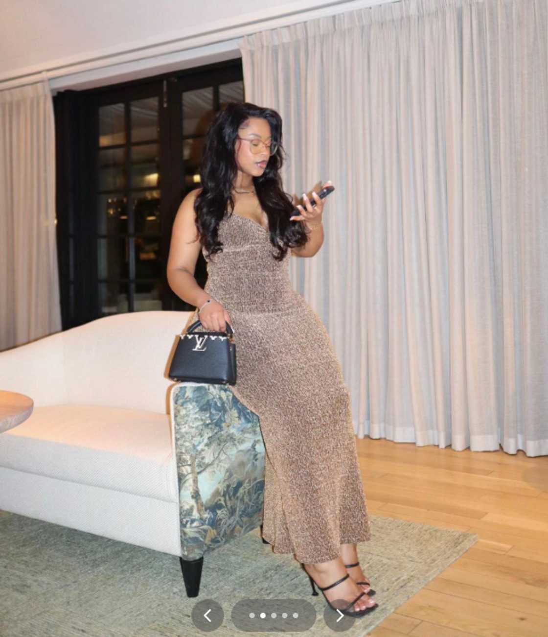 Others praised the woman for her transparency regarding the see-through material and sizing struggles of certain items Others praised the woman for her transparency regarding the see-through material and sizing struggles of certain items