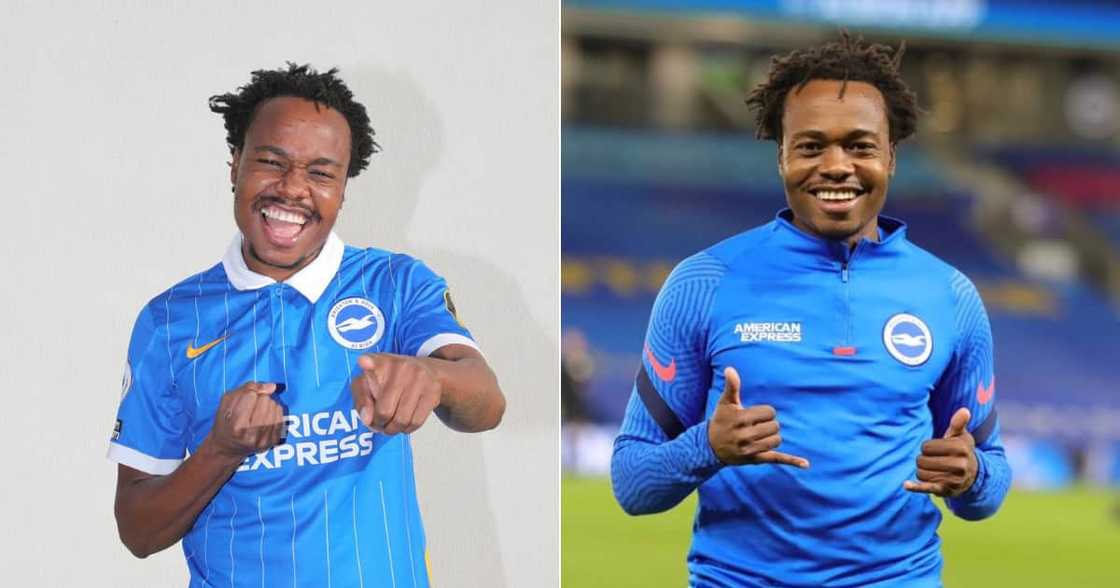 Percy Tau, shares, heartwarming video, friends, support, Al Ahly Percy Tau, shares, heartwarming video, friends, support, Al Ahly