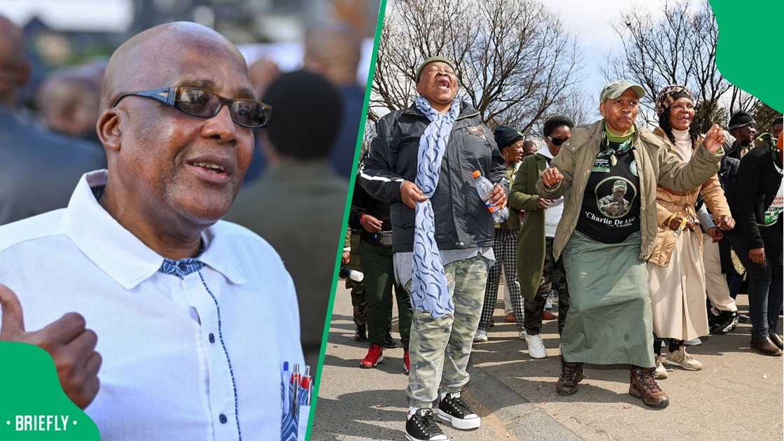 Dr Aaron Motsoaledi had a meeting with Operation Dudula