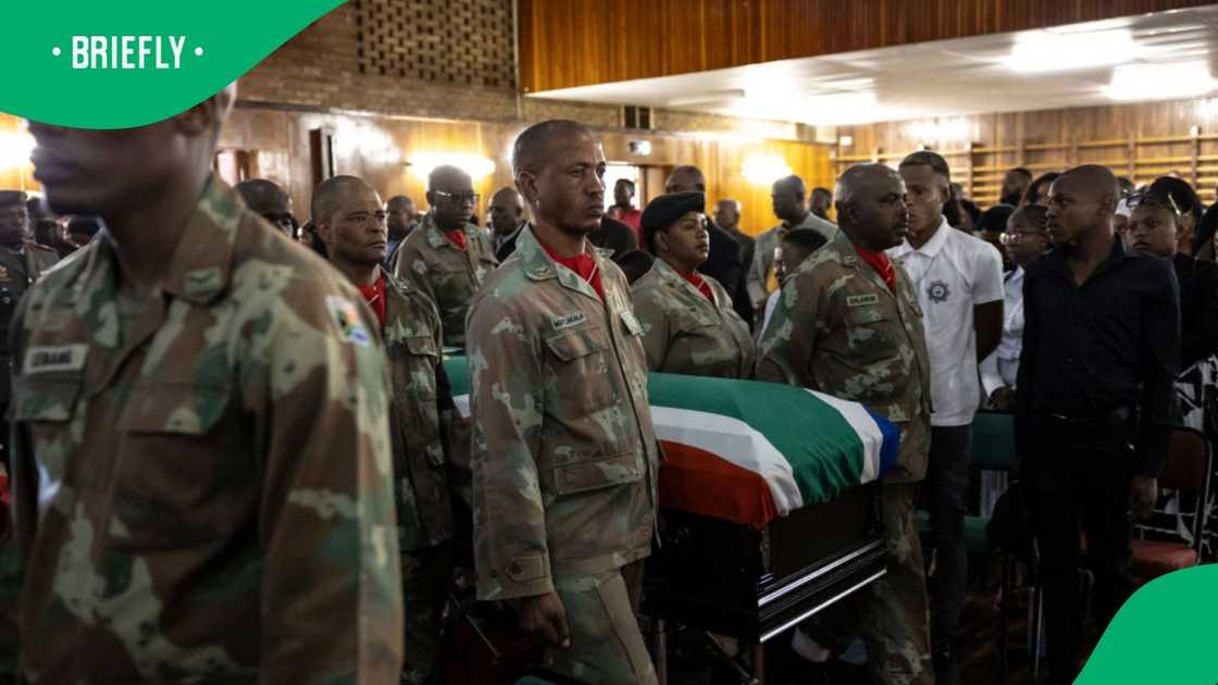 The SANDF will return the remains of the 14 soldiers who died in the DRC The SANDF will return the remains of the 14 soldiers who died in the DRC