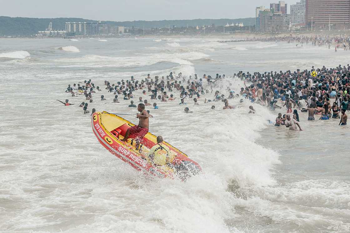 KwaZulu-Natal beaches were full during the festive season