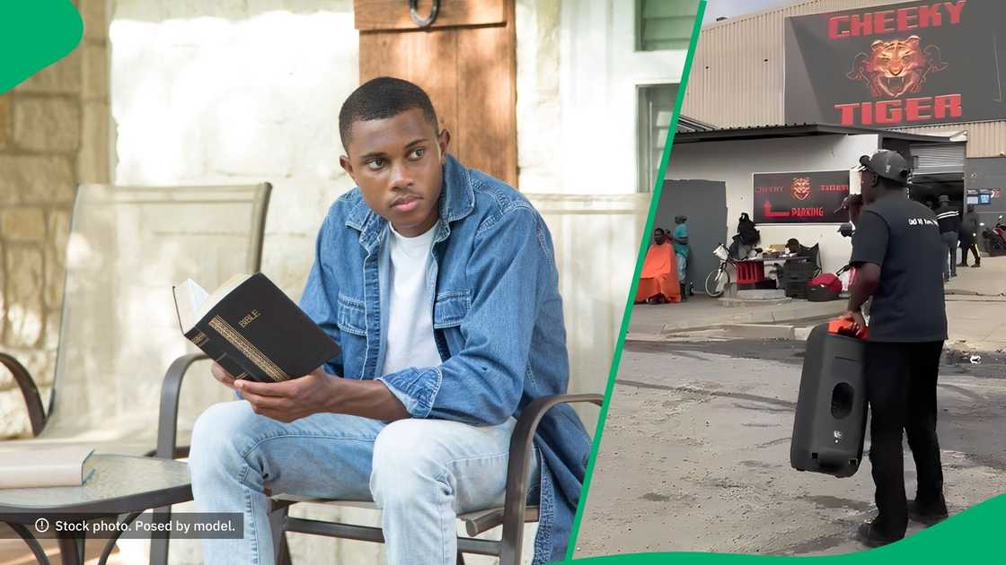 TikTok users told a young man that those working at the venue where he went to preach had families to feed TikTok users told a young man that those working at the venue where he went to preach had families to feed