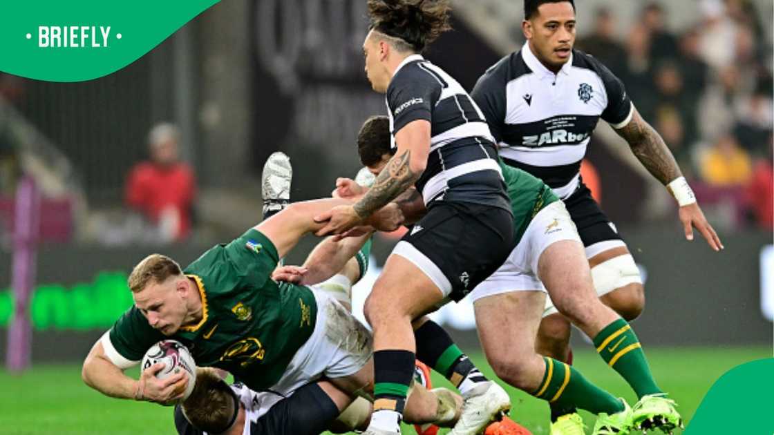 Jean-Luc du Preez, South Africa and Barbarians F.C. Jean-Luc du Preez, South Africa and Barbarians F.C.