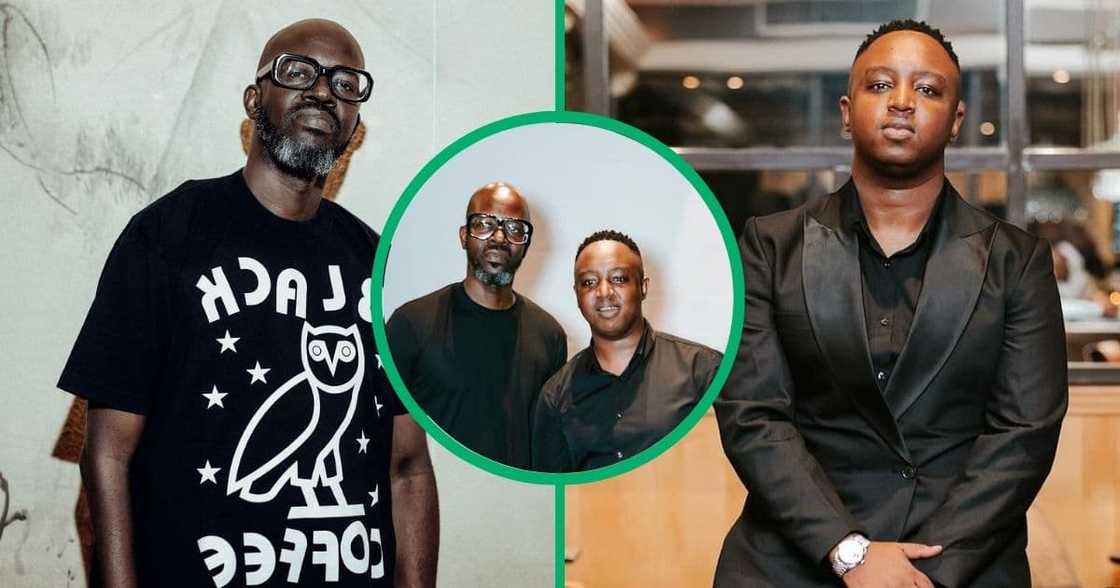 Black Coffee hung out with DJ Shimza at his birthday party Black Coffee hung out with DJ Shimza at his birthday party
