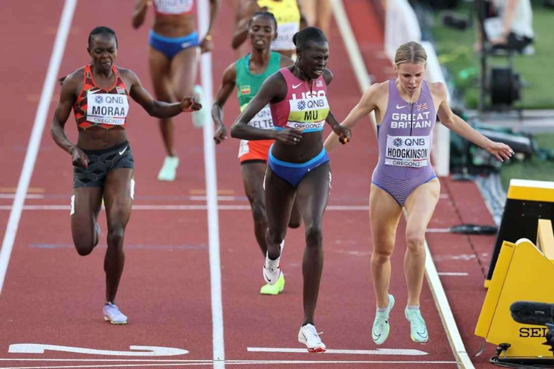 Olympic silver medalist Keely Hodgkinson (R) was left bitterly disappointed by just missing out on the world 800 metres title but Commonwealth gold for England would be some compensation Olympic silver medalist Keely Hodgkinson (R) was left bitterly disappointed by just missing out on the world 800 metres title but Commonwealth gold for England would be some compensation