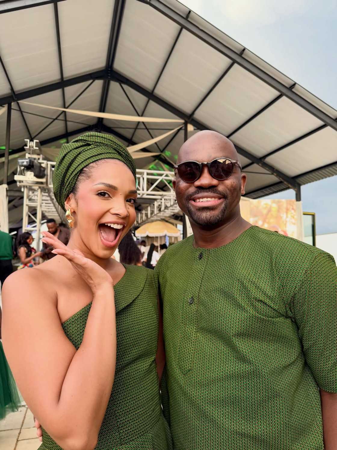 Dr Musa Mthombeni addresses claims he cheated on Liesl Laurie during trip