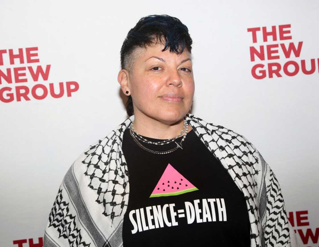 Sara Ramirez in New York City. Sara Ramirez in New York City.