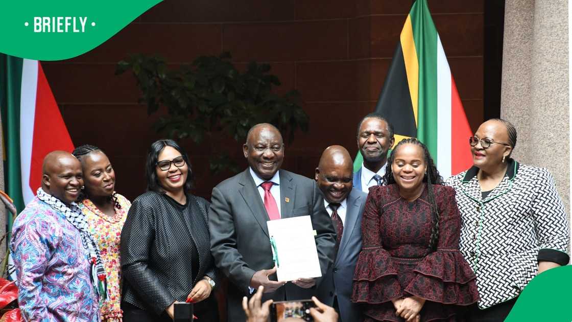 President Ramaphosa has signed numerous bills since beginning his second term.