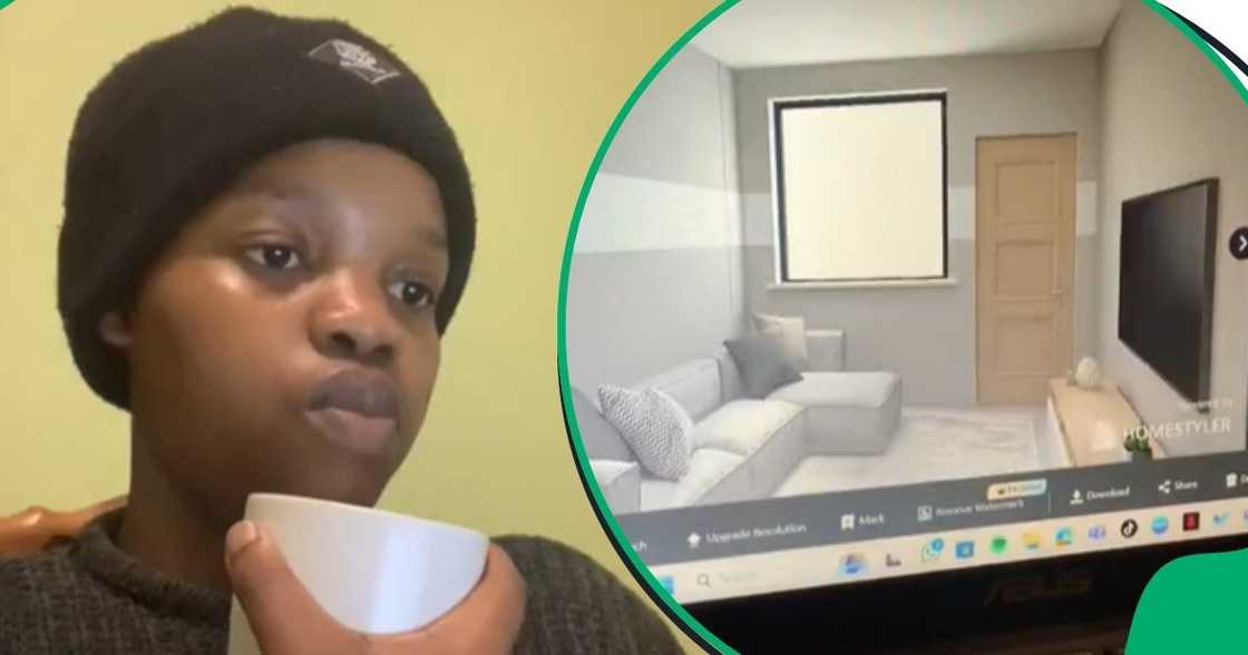 Woman shows off Technological skills Woman shows off Technological skills