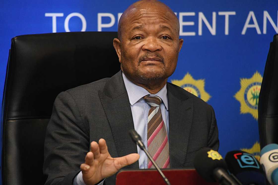 Police Minister Senzo Mchunu has been implicated in a criminal syndicate Police Minister Senzo Mchunu has been implicated in a criminal syndicate