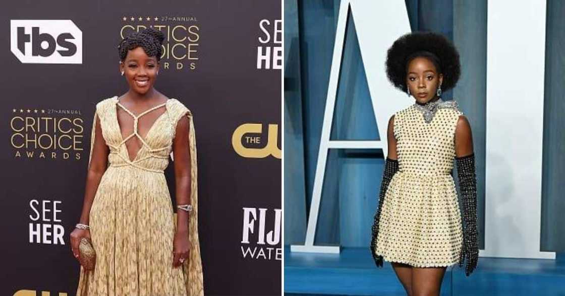 Thuso Mbedu, Red Carpet, Vanity Fair After Party, Gucci Thuso Mbedu, Red Carpet, Vanity Fair After Party, Gucci