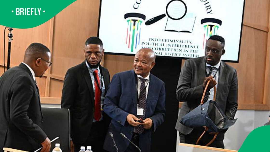 Senzo Mchunu at the Madlanga Commission