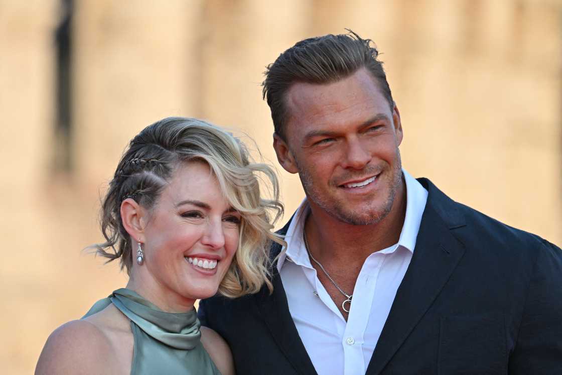 Alan Ritchson and Catherine Ritchson in Rome