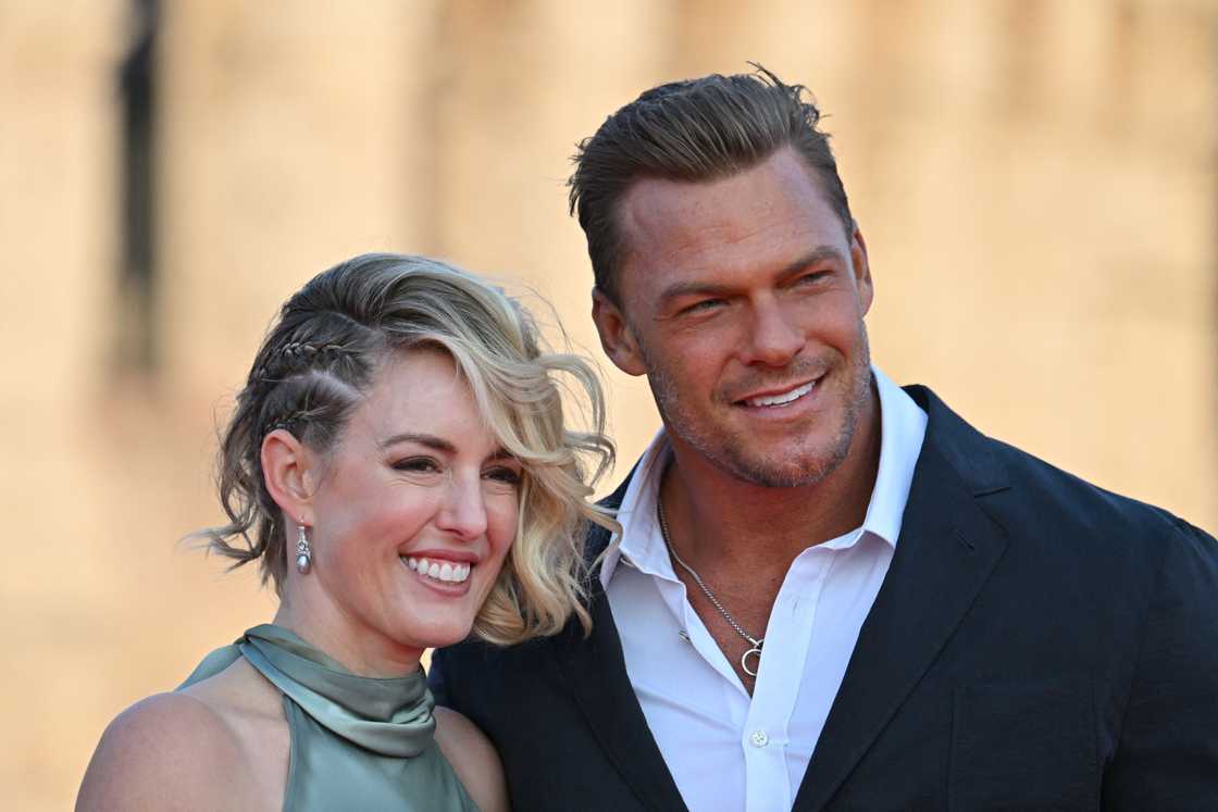 Alan Ritchson and Catherine Ritchson in Rome Alan Ritchson and Catherine Ritchson in Rome