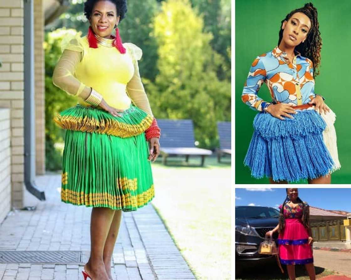 Cute plus-size African traditional dresses for South Africans