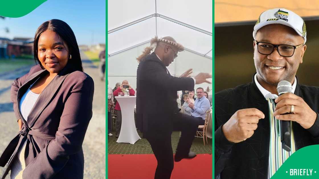 The video taken at what looks like a wedding attracted comments from social media users who had mixed views