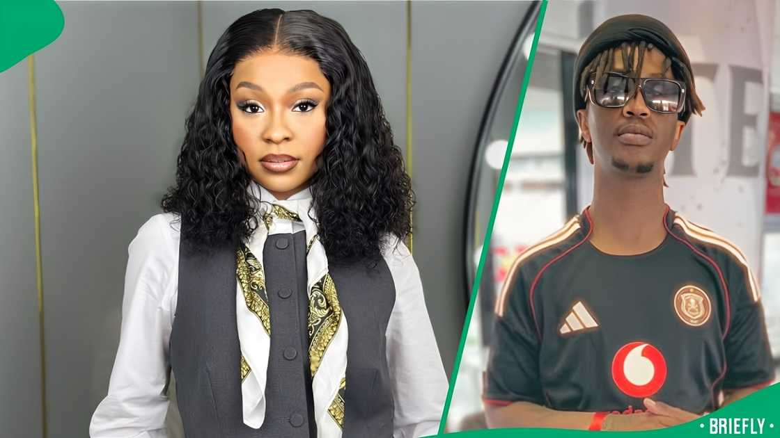 Mshini denied anything sinister was about to happen between her and Emtee.