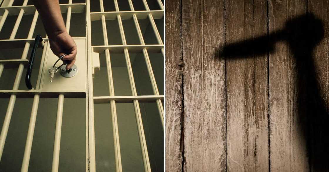A man sentenced to life in prison A man sentenced to life in prison