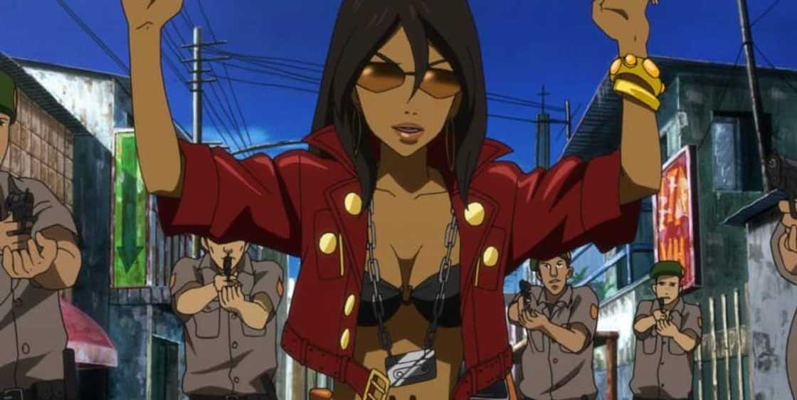 Cute black anime characters Cute black anime characters