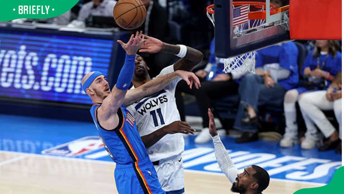 Oklahoma City Thunder and Minnesota Timberwolves during the fourth quarter Oklahoma City Thunder and Minnesota Timberwolves during the fourth quarter