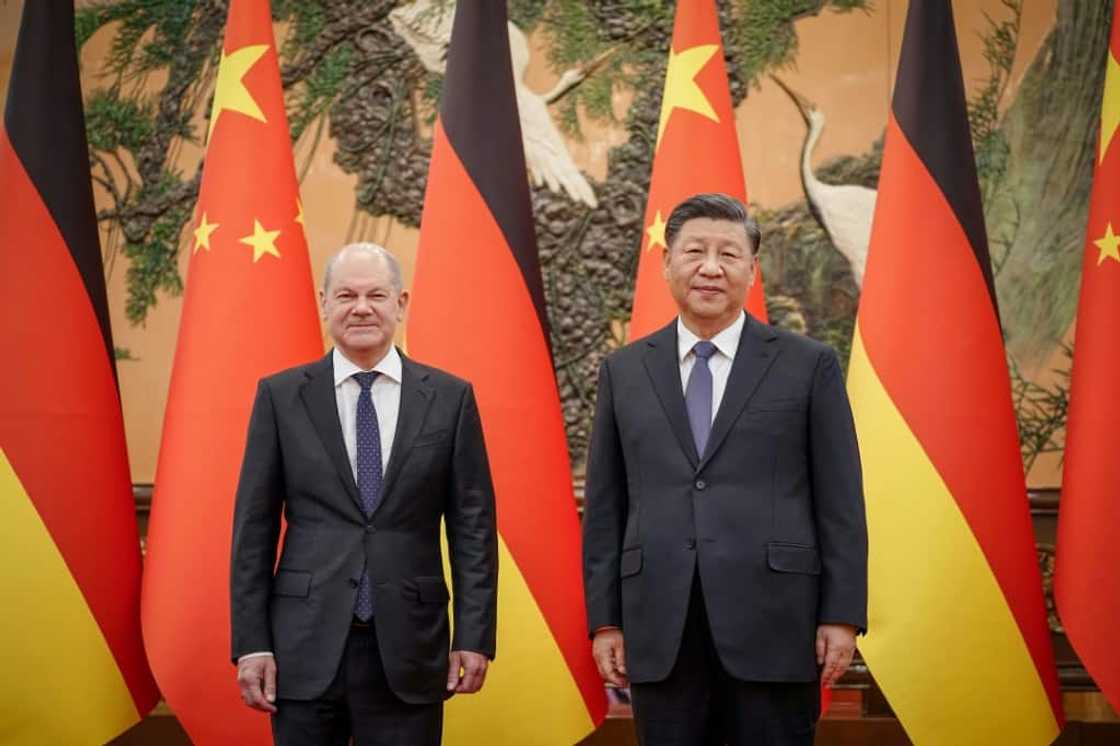 Tensions have been rising between China and Germany over  a range of issues Tensions have been rising between China and Germany over  a range of issues