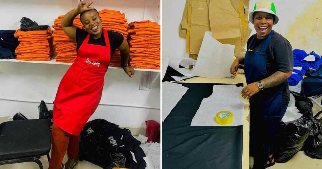 A hard-working lady slays with her clothing business A hard-working lady slays with her clothing business