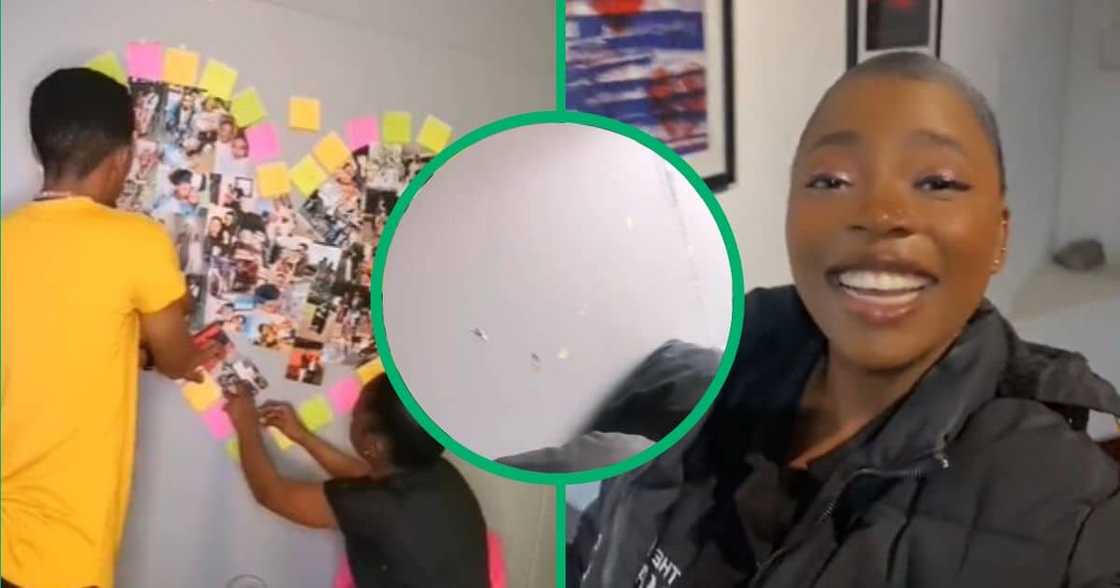 TikTok video of woman before and after breakup TikTok video of woman before and after breakup