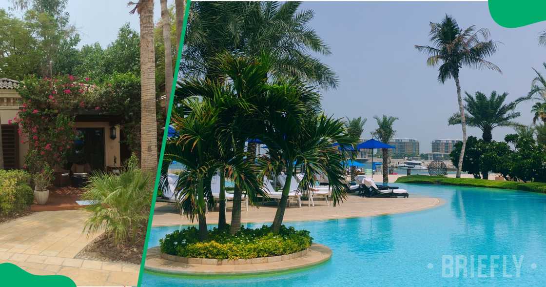 The Four Seasons in Jumeirah offers many pools to cool off