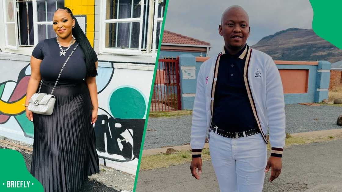 Mpumelelo Mseleku fuels pregnancy rumours with makeup-free photos of wife Amahle Biyela