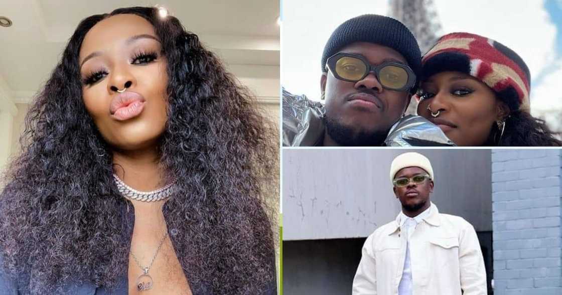 DJ Zinhle, Murdah Bongz, couple goals, pics, romantic trip, Paris DJ Zinhle, Murdah Bongz, couple goals, pics, romantic trip, Paris