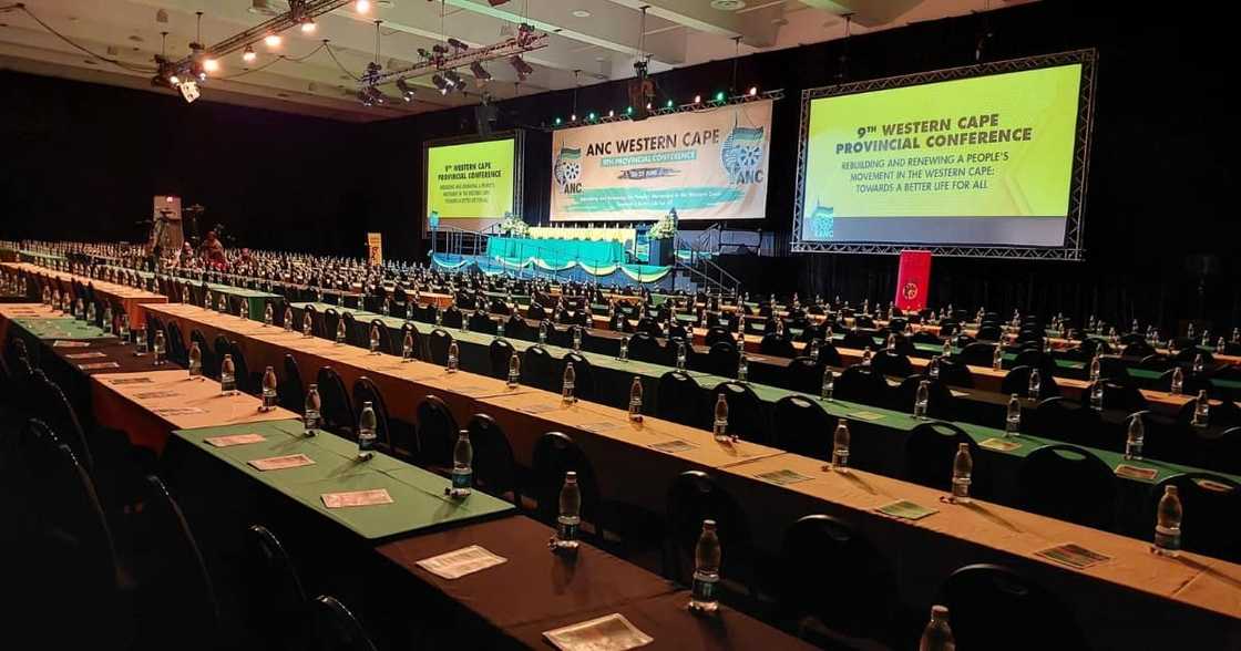The ANC Western Cape Conference was delayed The ANC Western Cape Conference was delayed