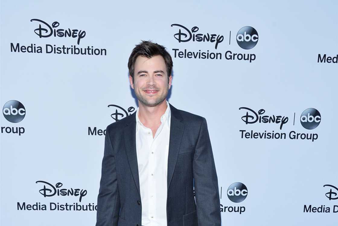 Matt Long arrives at the Disney Media Networks International Upfronts at Walt Disney Studios