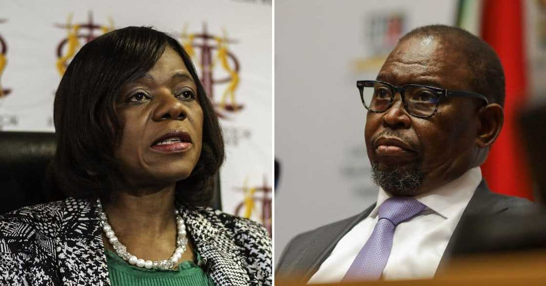 Thuli Madonsela & Enoch Godongwana Thuli Madonsela & Enoch Godongwana