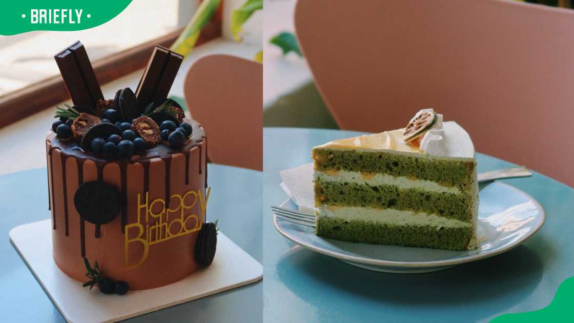 Cafe Chiffon's cake menu