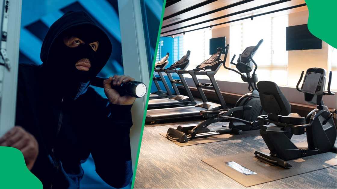 Thieves pitch up at gym in funny fitness rues, SA stumped