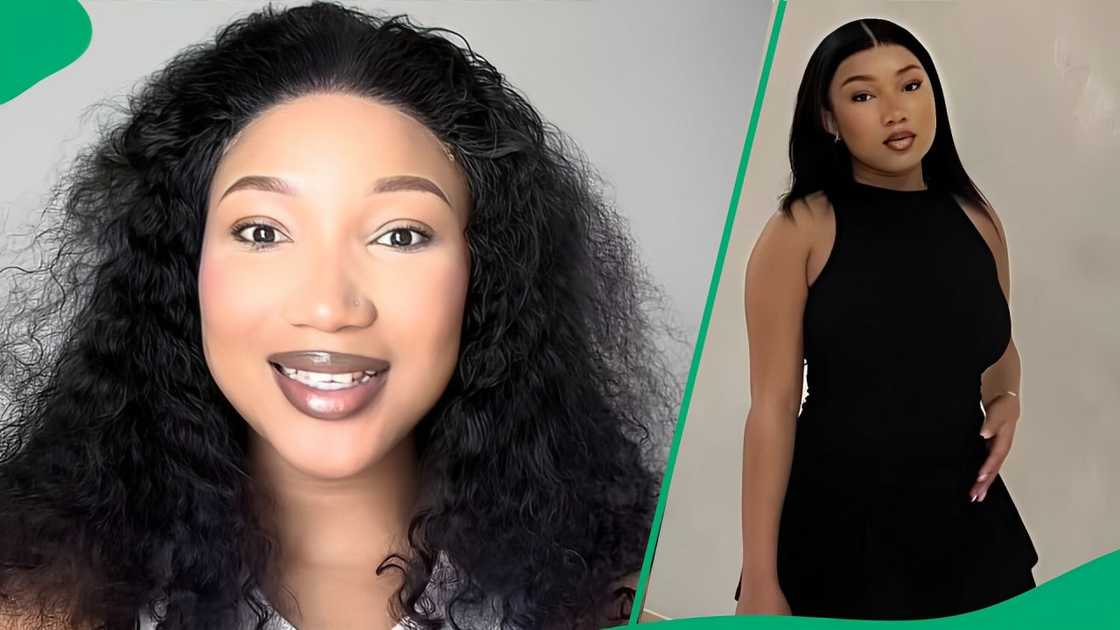 A woman showed off her stunning work outfits in a TikTok video.