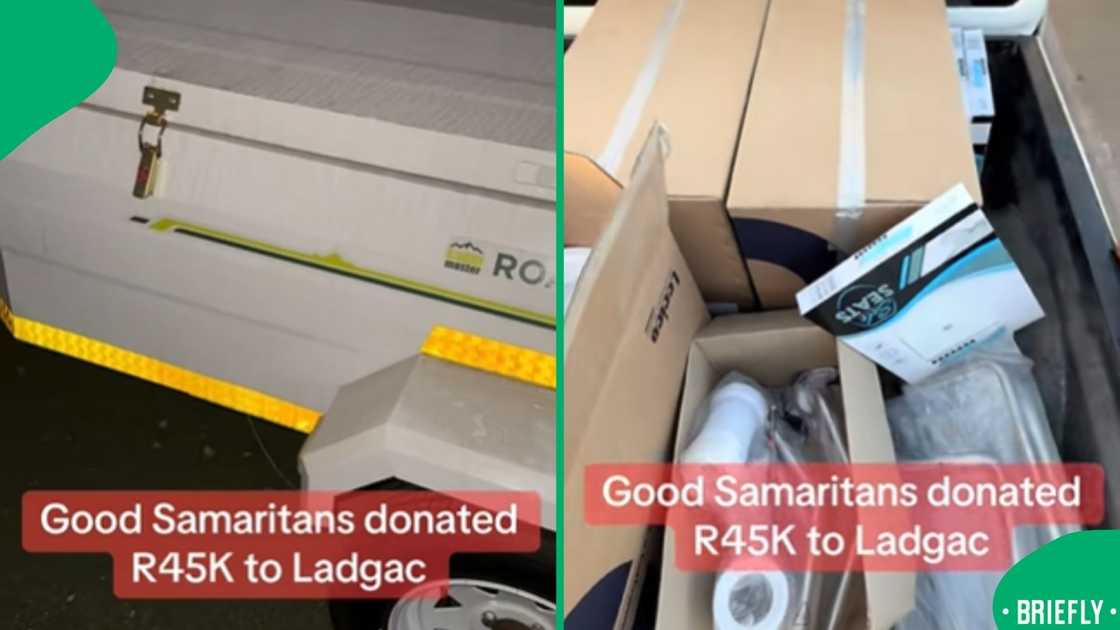 Anonymous men donated to the LADGAG rehabilitation centre in recognition of their efforts to support drug addicts