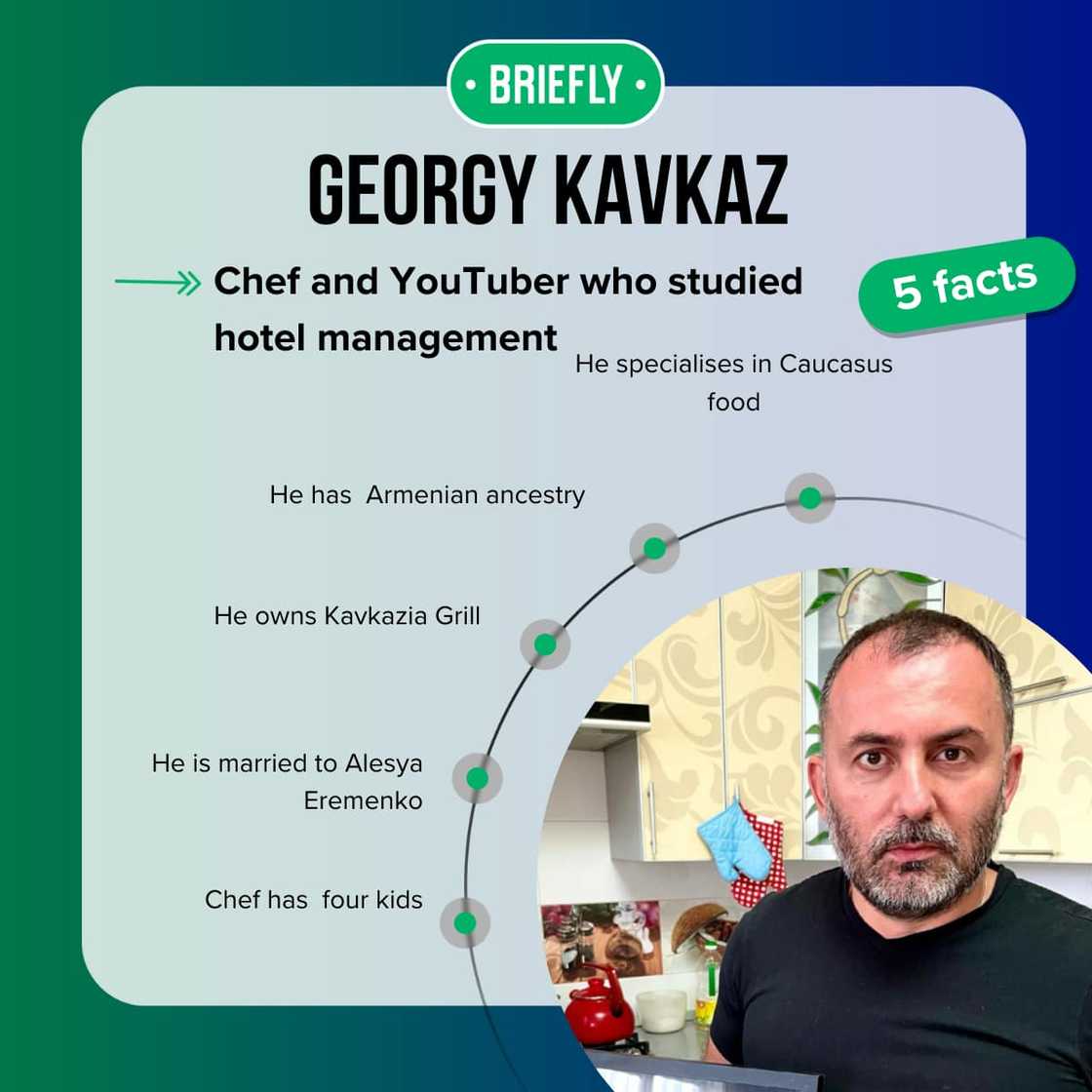 Georgy Kavkaz is in the kitchen Georgy Kavkaz is in the kitchen