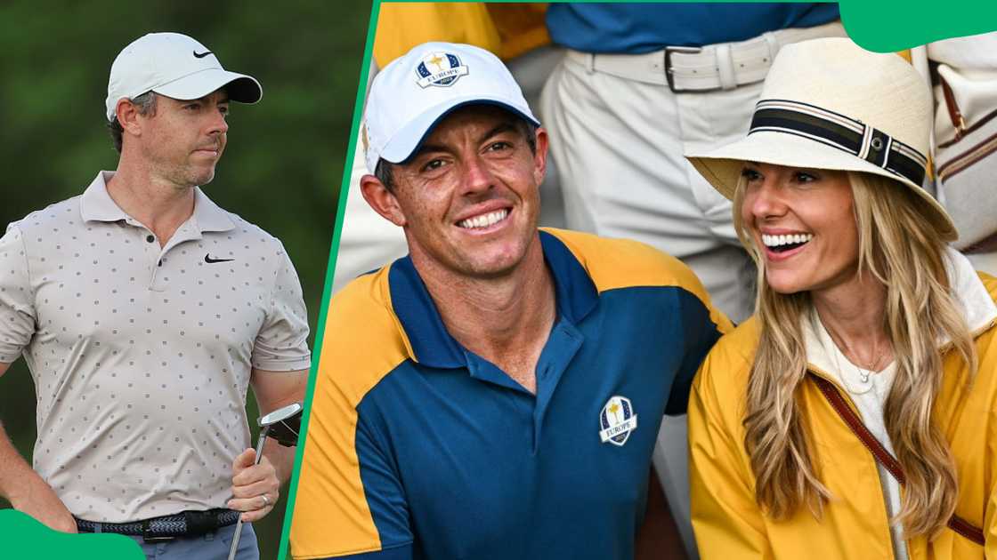 Rory McIlroy with his wife Erica McIlroy Rory McIlroy with his wife Erica McIlroy