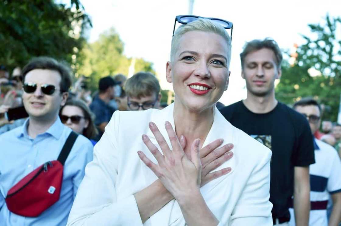 Maria Kolesnikova was part of a trio of women who led historic demonstrations against Belarusian strongman Alexander Lukashenko Maria Kolesnikova was part of a trio of women who led historic demonstrations against Belarusian strongman Alexander Lukashenko