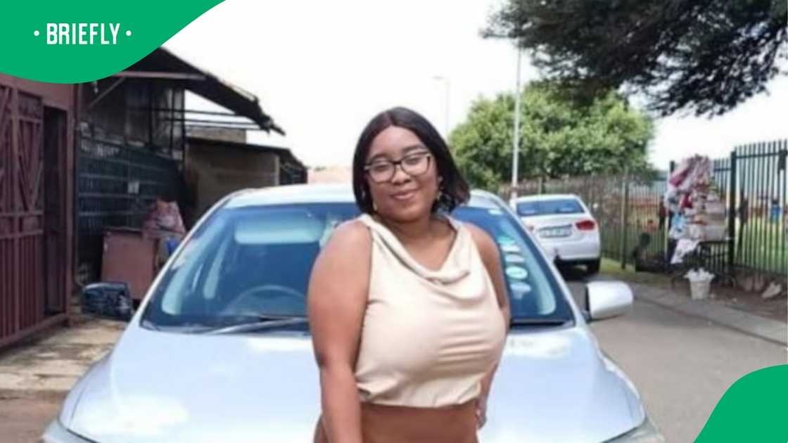 The visual showed Gcina Dhladhla who passed away at work