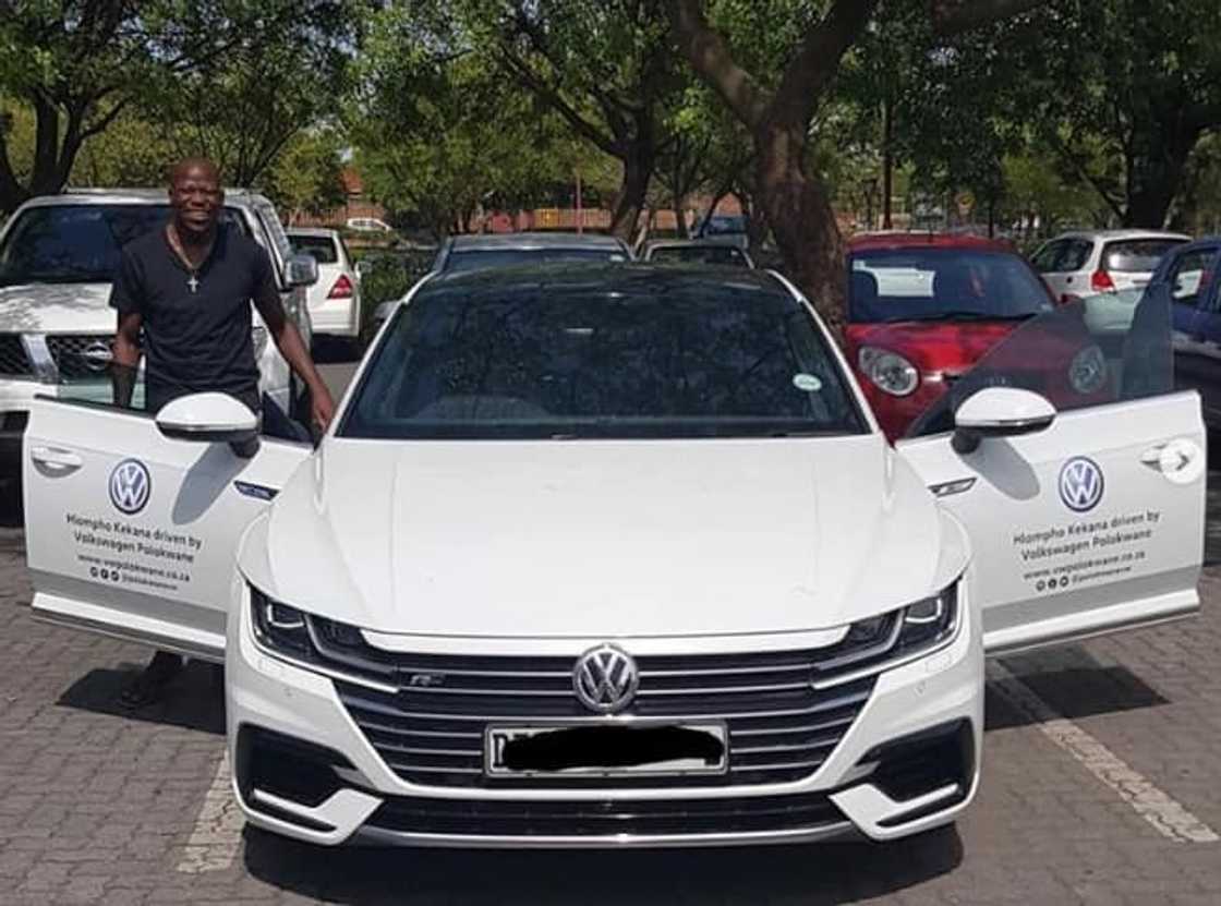 Hlompho Kekana car, house and Instagram