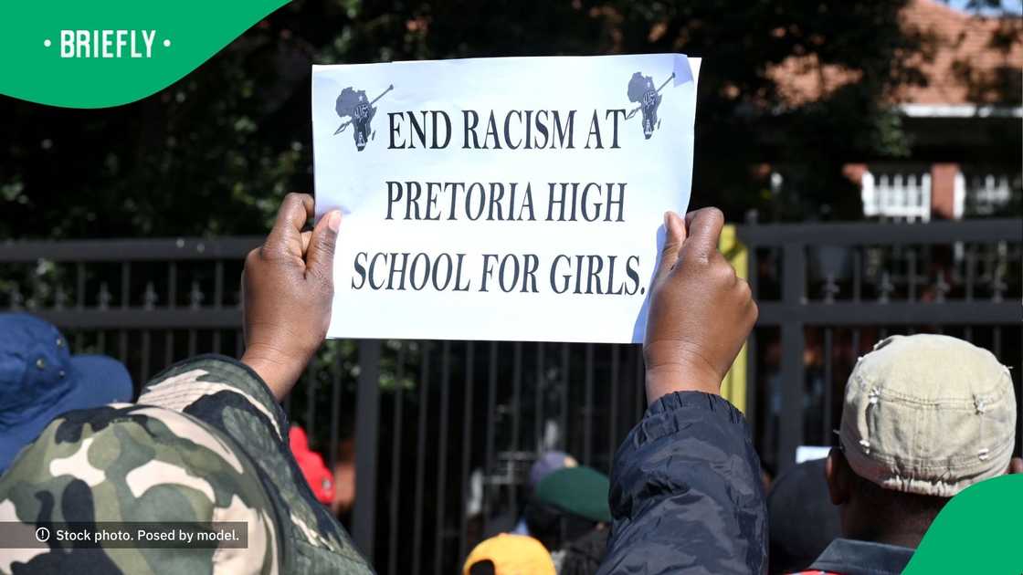 The Gauteng Department of Education found that Pretoria Girls High staff were implicated in racism The Gauteng Department of Education found that Pretoria Girls High staff were implicated in racism