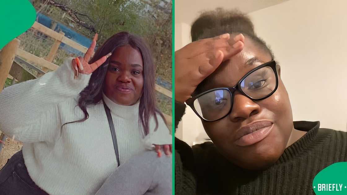 A woman shocked South Africans with her massive weight loss journey. A woman shocked South Africans with her massive weight loss journey.