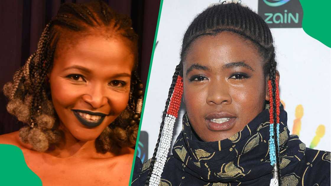 Simhiwe Dana and Thandiswa Mazwai are no longer beefing. Simhiwe Dana and Thandiswa Mazwai are no longer beefing.