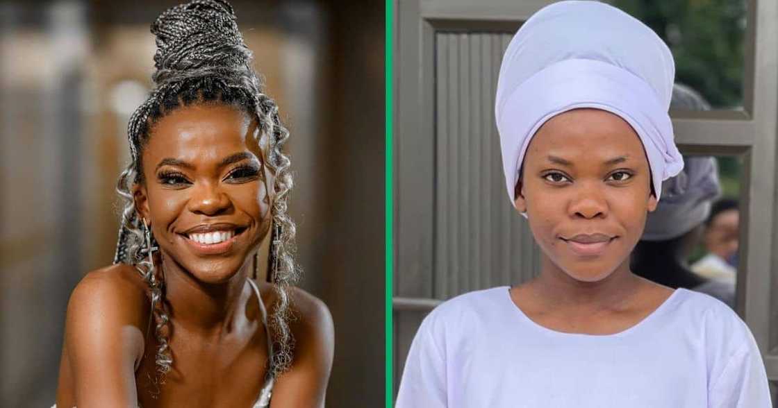 Nomfundo Moh addressed claims that she's doing gospel music Nomfundo Moh addressed claims that she's doing gospel music