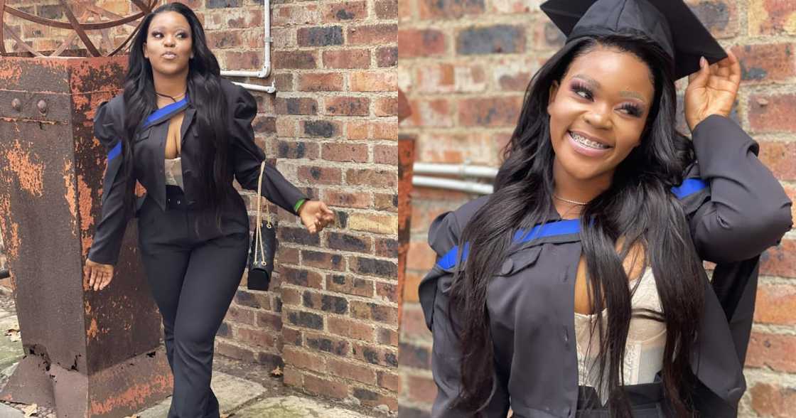"Onwards and Upwards": Young Lady Graduates in Style, Mzansi Loves It "Onwards and Upwards": Young Lady Graduates in Style, Mzansi Loves It