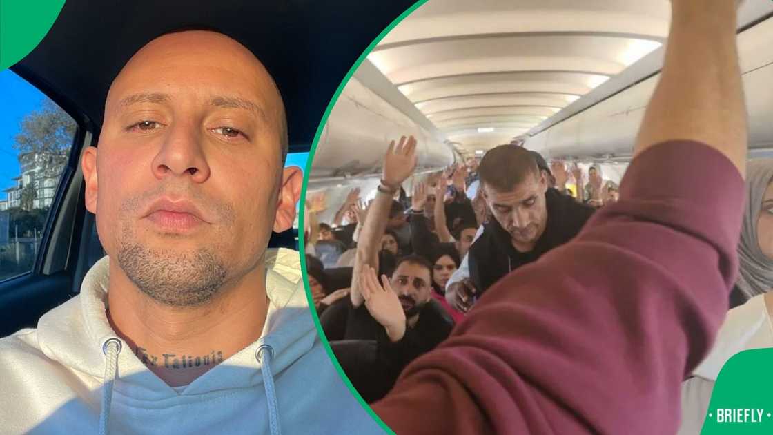 DJ Warras weighed in on the Palestinian refugees' arrival